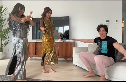 مقطع الينا العراقية مع يوسف خليل وساشا المصرية