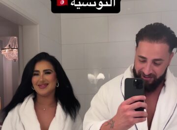 مقطع انطونيو سليمان مع دنيا التونسية